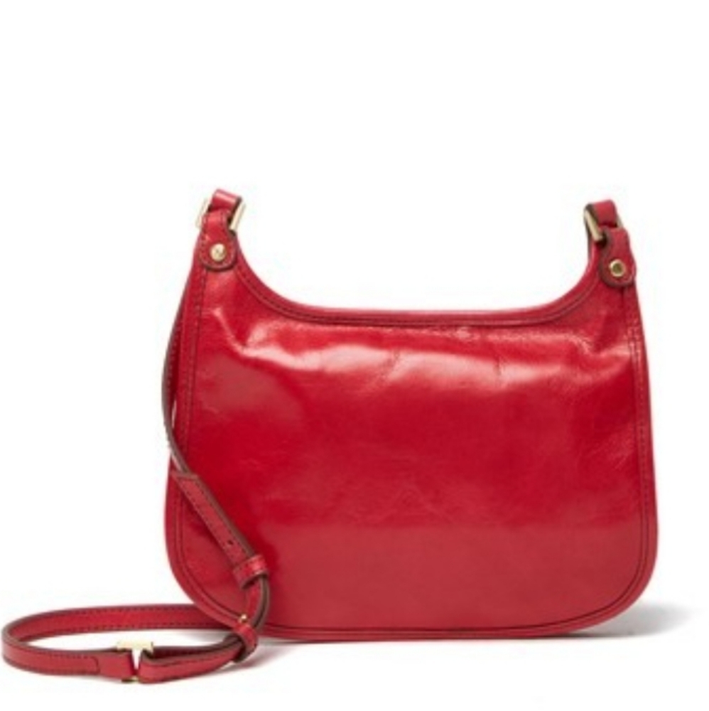 NWT HOBO Leather Trace crossbody handbag Geranium